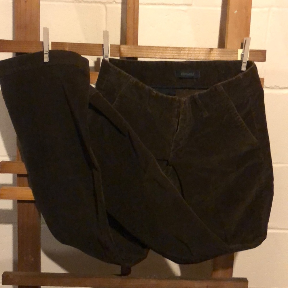 Express brown corduroy pants